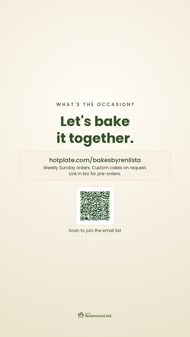 Bakes by RenaissanceLista: Let's bake it together